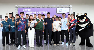 高雄大師賽》「羽球王子」領軍 台將全力留冠軍