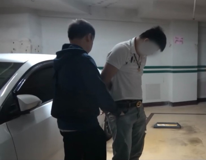 水房干部李嫌目前已被收押，而其余3人吕嫌、林嫌、蔡嫌则个别交保共计60万元。（图 / 新北市刑大提供）