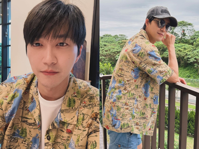 江宏杰自拍近照曝光。（图／翻摄自江宏杰 IG ）