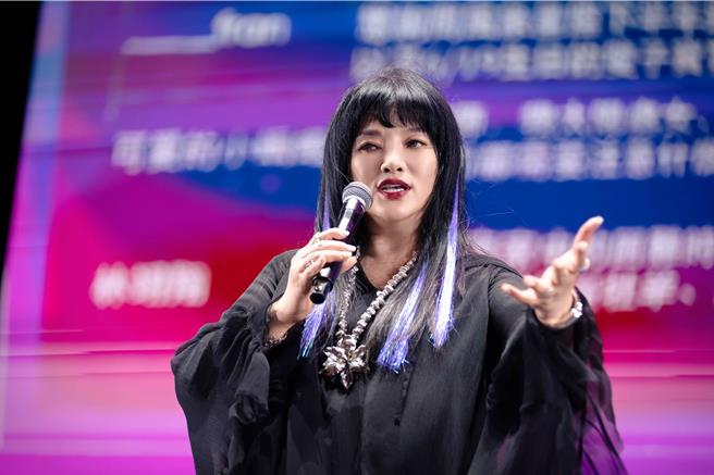 唐綺陽與麋先生同台合作。（吾夜生活節提供）