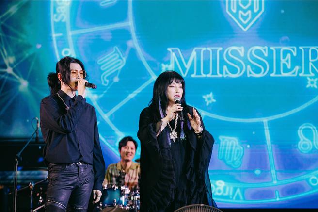 唐綺陽與麋先生同台合作。（吾夜生活節提供）