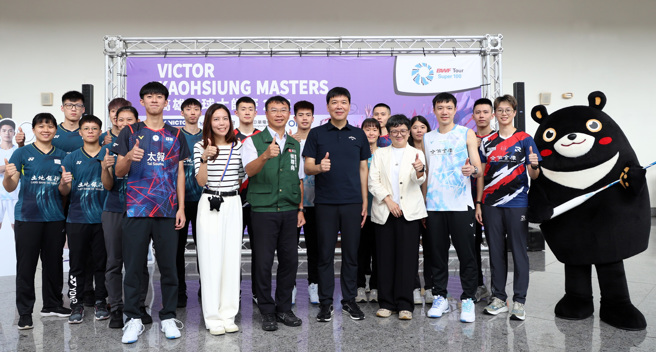 高雄羽球大师赛是南台湾羽球重头戏，台湾好手全力留下冠军。（中华羽协提供）