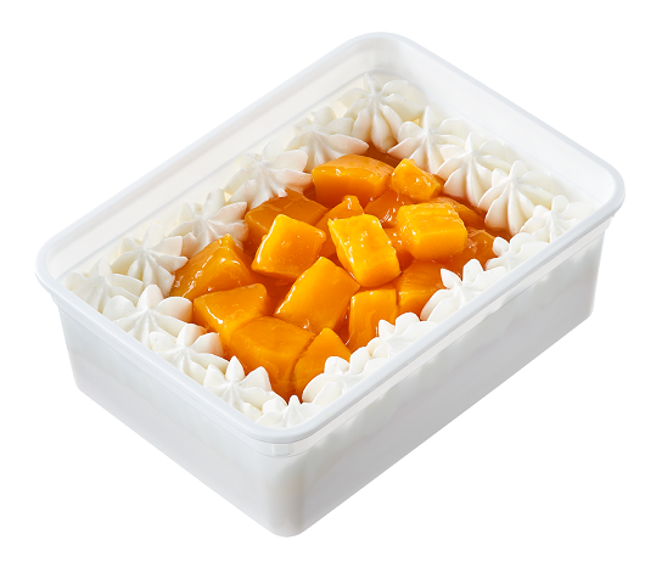 全联We Sweet芒果鲜果布蕾，159元。（全联提供）