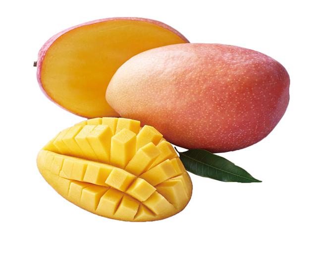 家乐福西施芒果，每盒约600克，105元。（家乐福提供）