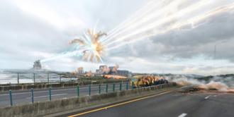 哥吉拉台灣外海現身！ 八里焚化廠射出光束抵抗 驚人畫面曝光