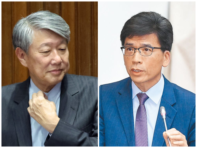 經濟部長郭智輝（左）、金管會主委彭金隆（右）。（中時資料照合成）
