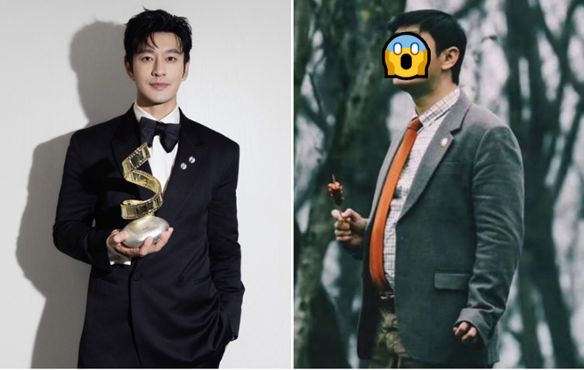 黃曉明為戲增肥15公斤。（圖／黃曉明、G_B-Milkwithtea微博）