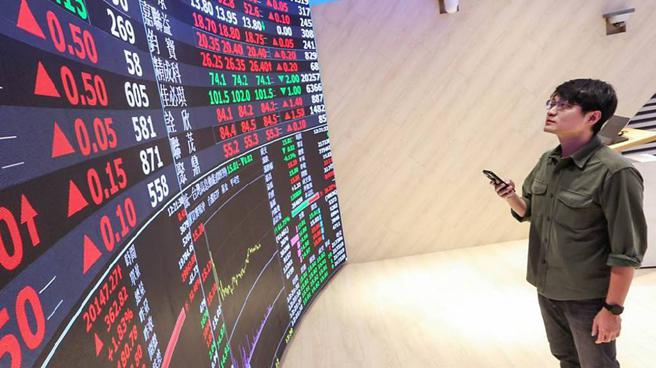 台股示意图。图／本报资料照片