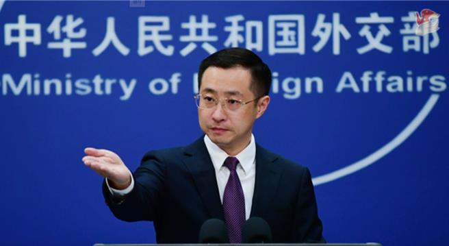 中国外交部发言人林剑。（中国外交部官网）