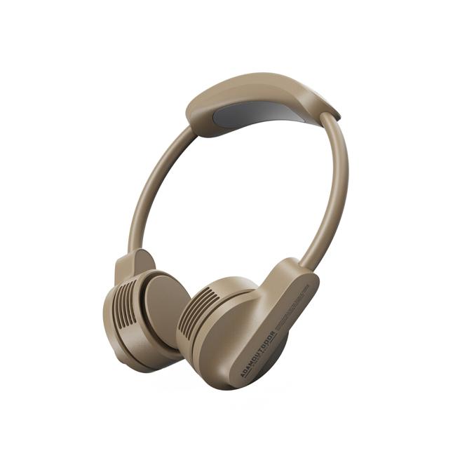 ADAMOUTDOOR极限冰镇颈挂风扇，1290元/ 限店贩售。（台隆手创馆提供／古明弘台北传真）