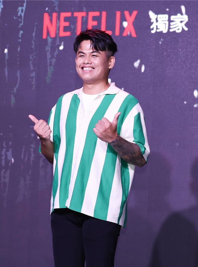 張再興出席《誰是被害者2》上線記者會。（陳俊吉攝）