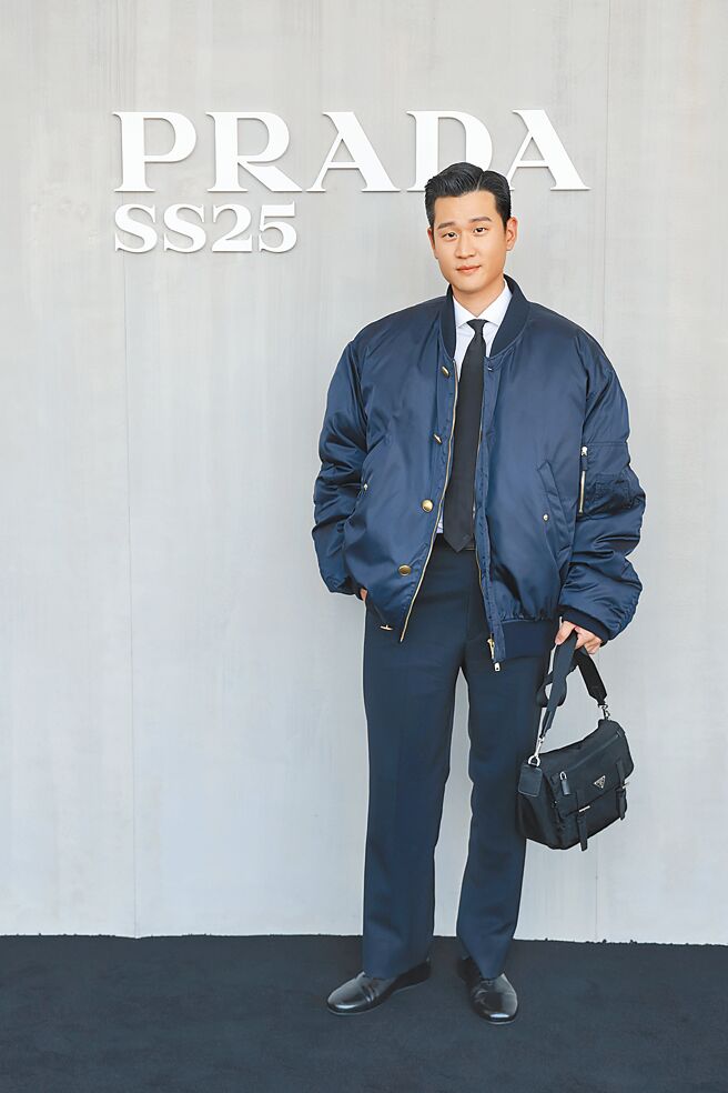 周興哲出席Prada 2025春夏系列大秀。（Prada提供）