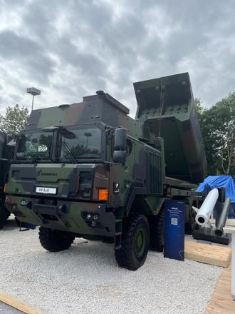 【歐洲防務展】新型砲兵火箭系統GMARS 射程達400公里