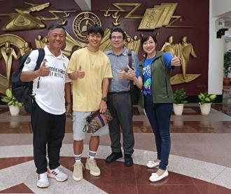 「台灣梅西」盼改善新北足球發展環境 侯友宜這麼回