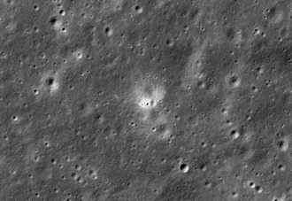 NASA繞月勘測衛星 高敏攝影機拍攝到大陸嫦娥6號 