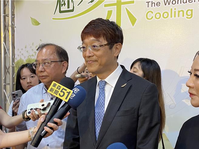 观光署副署长林信任（中）。（陈佑诚摄）