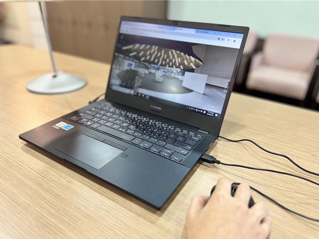 科技与文化融合，世客博数位典藏网站上线。(吕筱蝉摄)