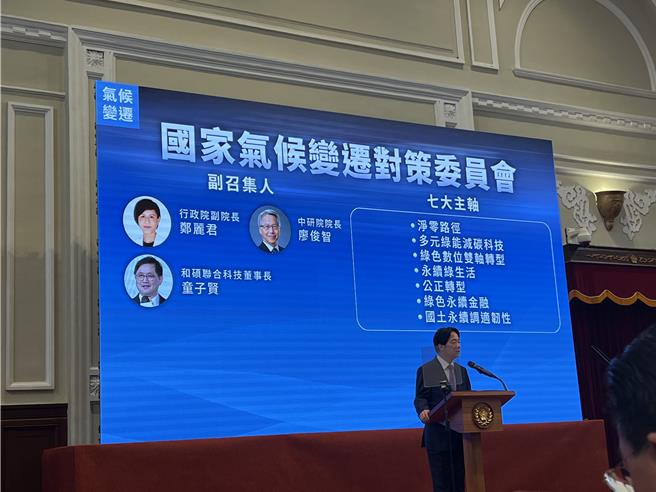 成立三委员会遭批侵犯行政权 赖清德：没有这些质疑。曾薏苹摄