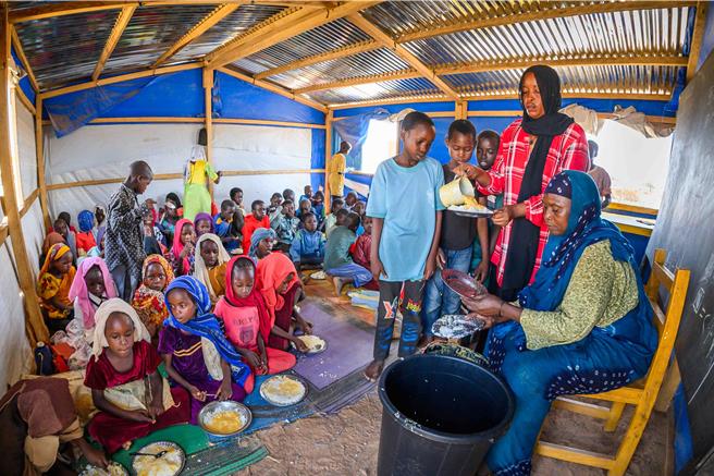 台灣世界展望會邀請民眾響應飢餓三十，即刻救援世界角落裡奮力求生的孩子。（展望會提供／林良齊台北傳真）