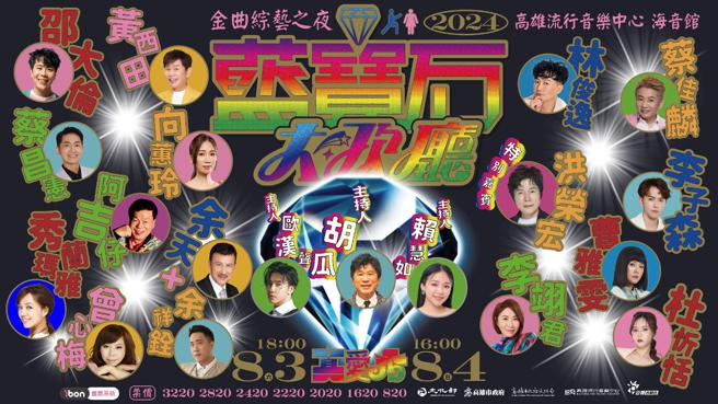 高流今年將於8月父親節檔期再度舉辦高雄藍寶石大歌廳演唱會（圖片來源：高雄流行音樂中心提供）