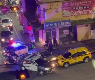 汐止通緝犯心虛拒檢逃竄 自撞計程車送醫不治