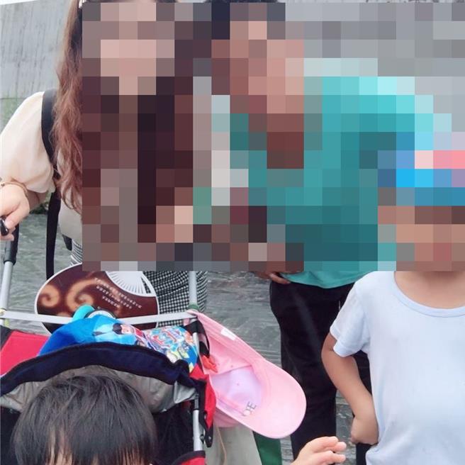 陈男行凶前在脸书晒全家和乐照。（取自陈男脸书）