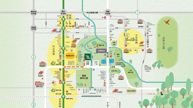 小桧溪地理位置精华，周遭现有生活机能丰富，又拥有相对特别的绿意水岸环境，亚昕即将于此推出第三期压轴匠作。(图/业者提供)