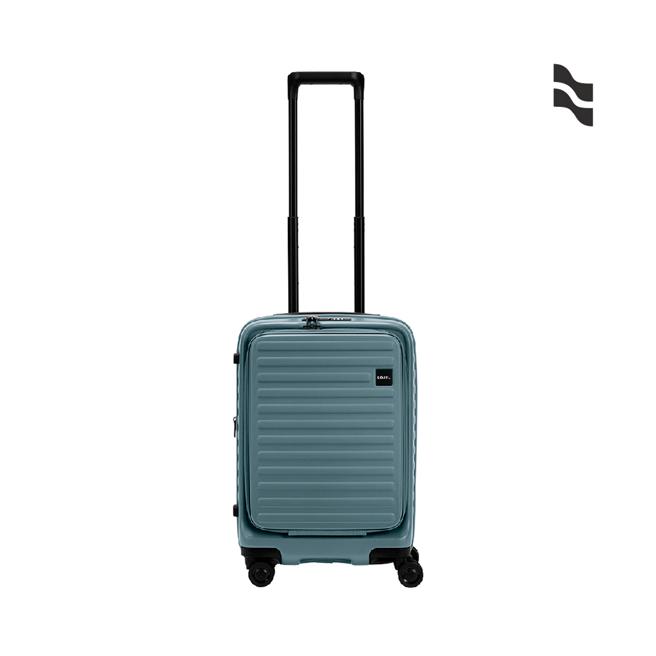 新光三越「LOJEL NEW CUBO」升级版21吋前开扩充箱，推荐价1万800元。（新光三越提供）