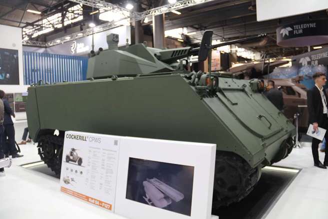 M113装甲车安装科克里公司的模组炮塔 (CPWS)，火力强悍许多。(图/Defense Blog)