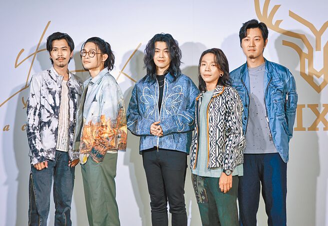 金曲乐团「麋先生」第3度入围「最佳乐团奖」，19日出席活动分享近况。（罗永铭摄）