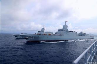 055型驅逐艦現蹤南海？爆2陸艦航經菲沿岸「實戰演練」