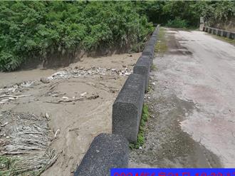 花蓮強降雨觸發土石流  景美村不排除預防性撤離