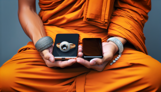 鑽石手環和雙iPhone炫富 僧侶奢華生活引發爭議