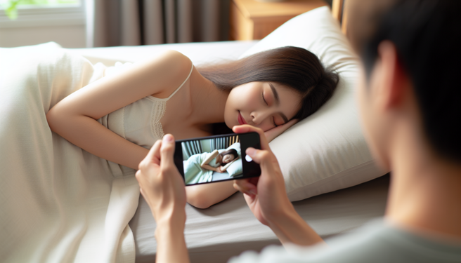 丈夫偷拍成瘾！从「女友成老婆」性爱全都录 11岁外甥女也受害。(示意图、与本案无关／AI生成）