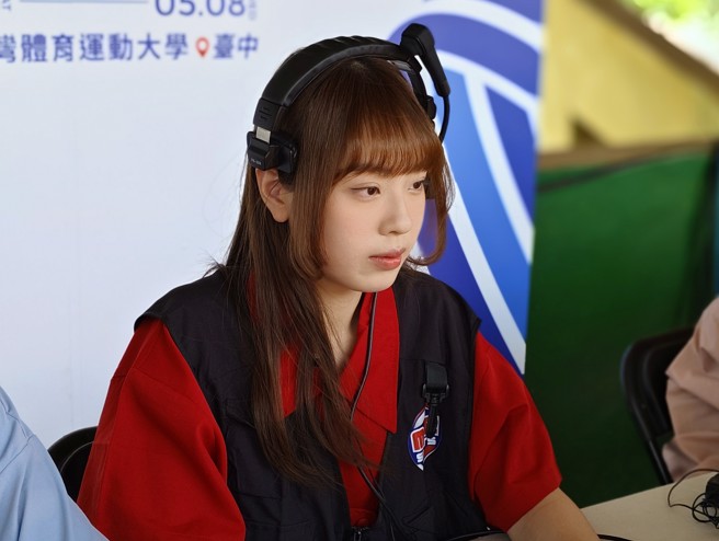 玄奘大學大傳系二年級林鈺婷同學。(照片/玄奘大學提供)