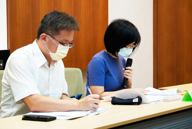 金管会银行局张晓萍专门委员表示，已有在打诈专法草案中提出只要针对司法警察机关提出佐证，就能尽速返还受害者的款项。(戴志扬翻摄)