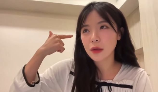 李多慧说自己会仔细观察台湾朋友讲话。（图／翻摄自李多慧 YT）