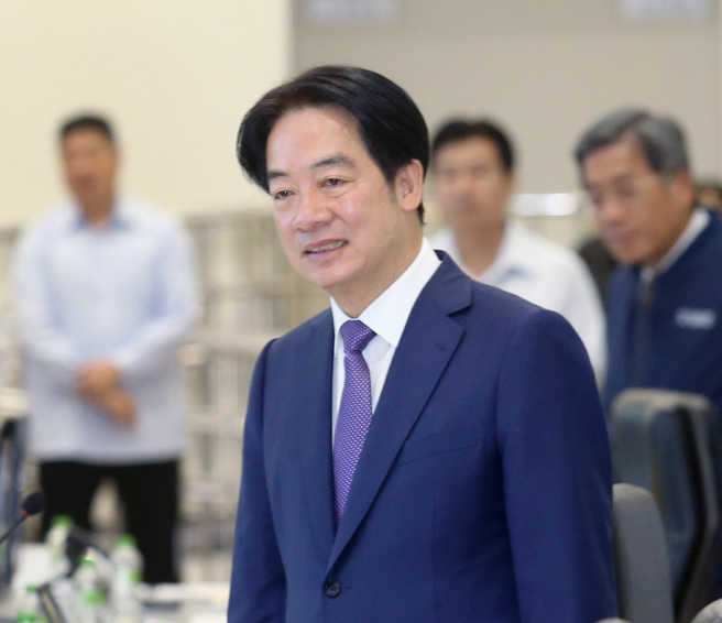 總統賴清德（圖）20日宣布總統府將以氣候變遷、健康台灣、全民防衛等三大方向，成立三大委員會，將由他親自領軍。（資料照，范揚光攝）