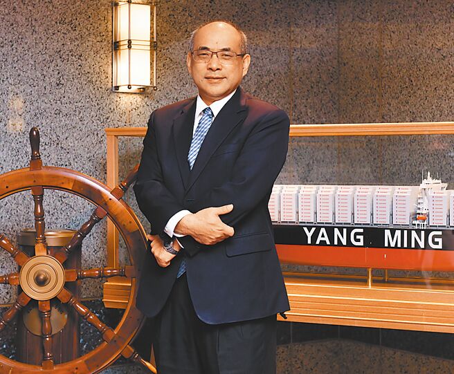 阳明海运董事长郑贞茂。（本报资料照片）
