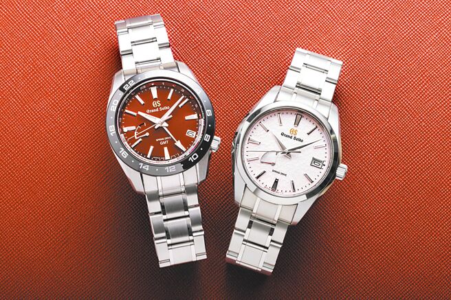 9S Spring Drive 20周年庆祝版本，共推出GMT与三针日历版本，面盘上不同的色调描绘出诗意的日本风景。（Grand Seiko提供）