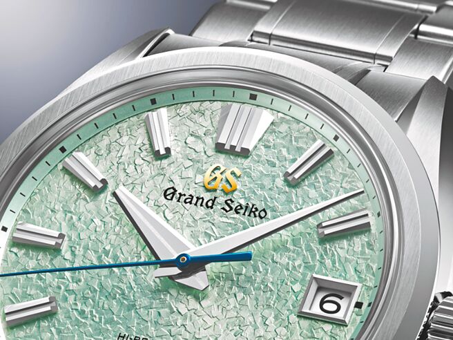 以严美溪谷为发想灵感，宛如河谷色彩的美景成功留在Grand Seiko面盘上。（Grand Seiko提供）