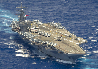 中菲南海衝突 美2航母先闪？前空军副司令爆玄机