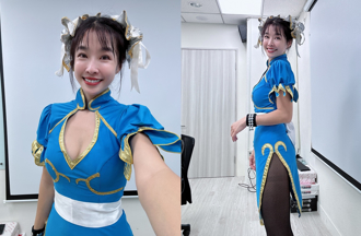 小嫻扮春麗胸前開大洞「露一片肉色」 電玩小魔女重出江湖掀回憶殺