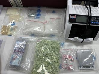 毒販重操舊業當中盤 警攔截2.5公斤新興毒品