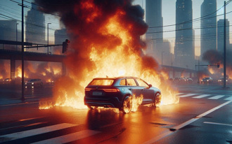 教訓國中生抽菸遭砸車 家長拒理賠報警…隔天車被燒了