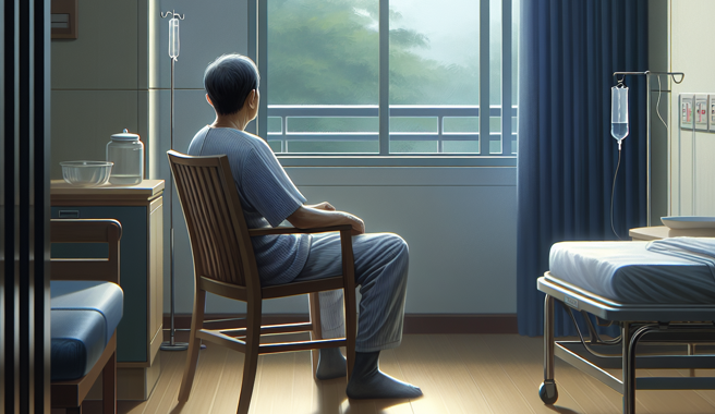 离婚后就断联23年，60岁精神疾病男月讨2.17万元扶养，遭到法官打脸驳回。（示意图、与本案无关／AI生成）