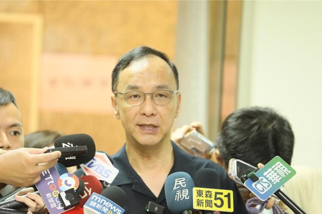 國民黨主席朱立倫。（國民黨提供）