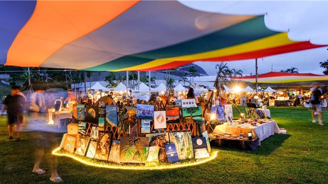 月光．海音乐会首场吸引近3000名游客参与。（东管处提供／蔡旻妤台东传真）