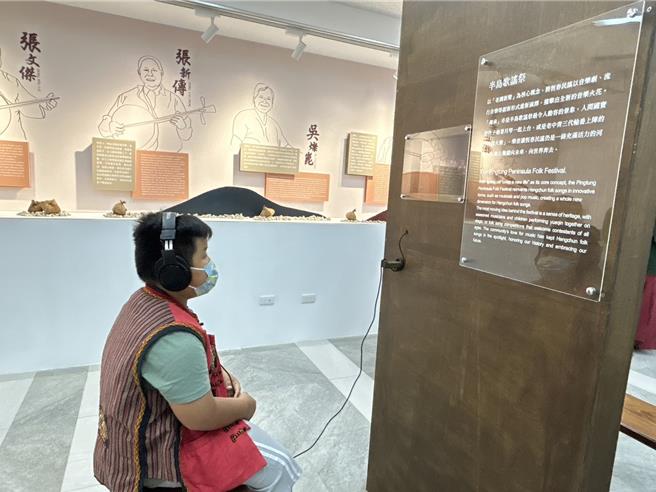 斥資8億元打造的恆春文化中心民謠館22日正式啟用。（謝佳潾攝）