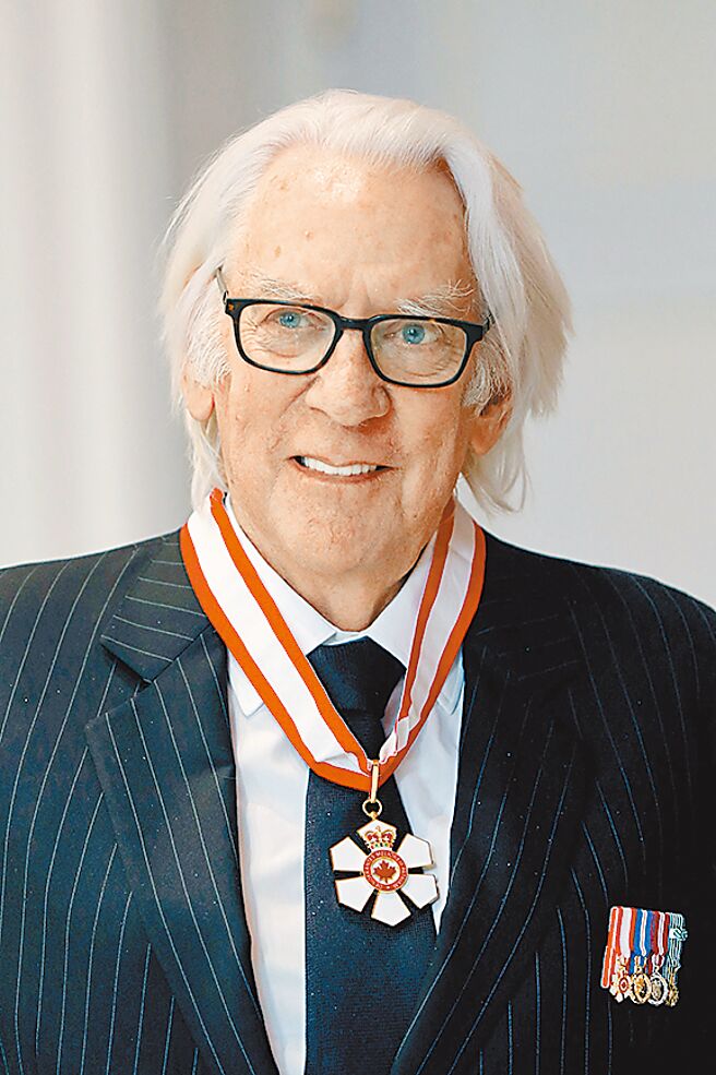 加拿大传奇影星唐纳苏德兰21日辞世，享寿88岁。（路透）